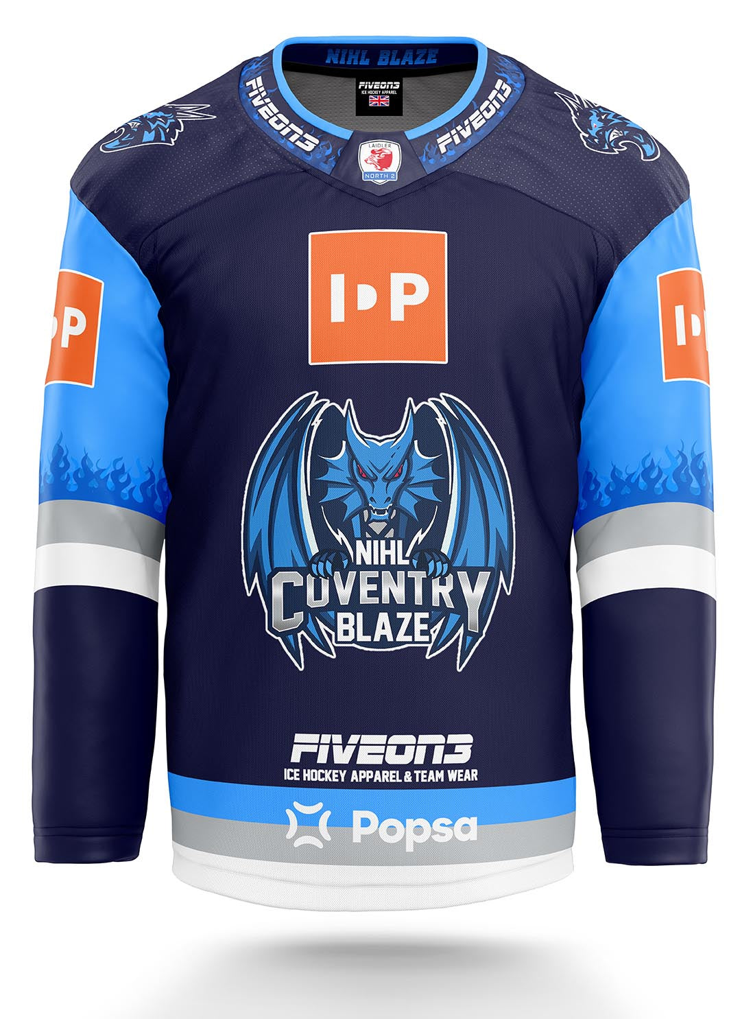 NIHL Blaze Home Jersey Adult