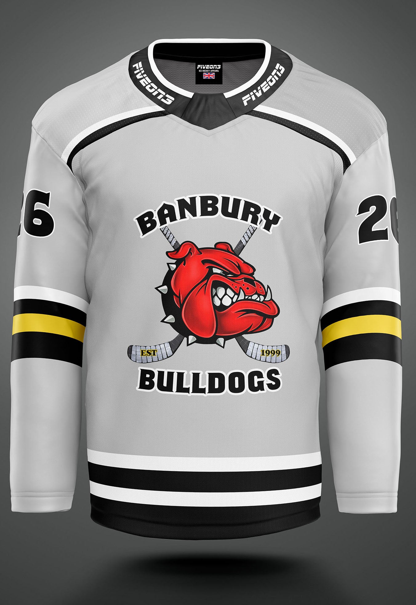Banbury Bulldogs Junior Jersey Grey