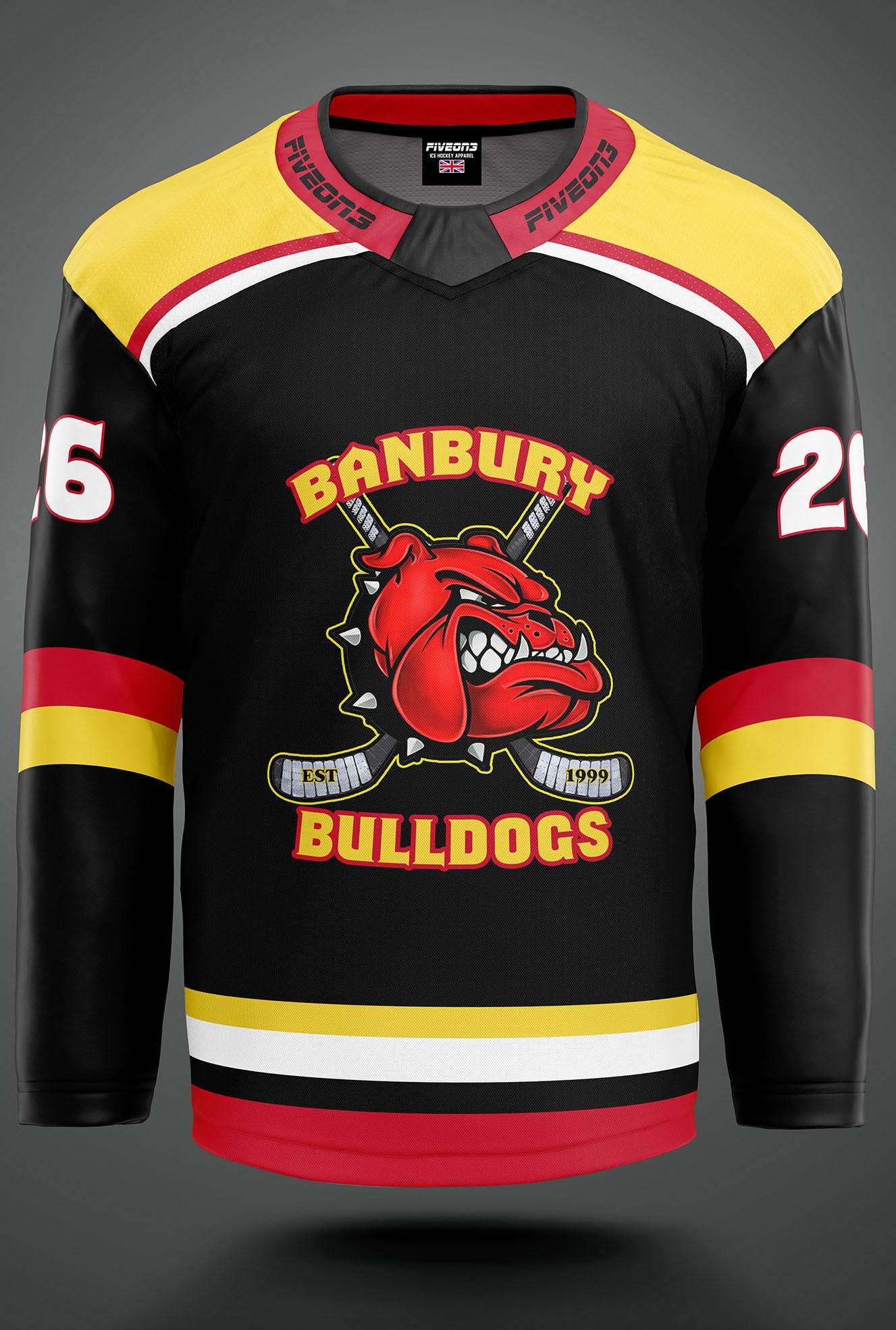 Banbury Bulldogs Junior Jersey Black