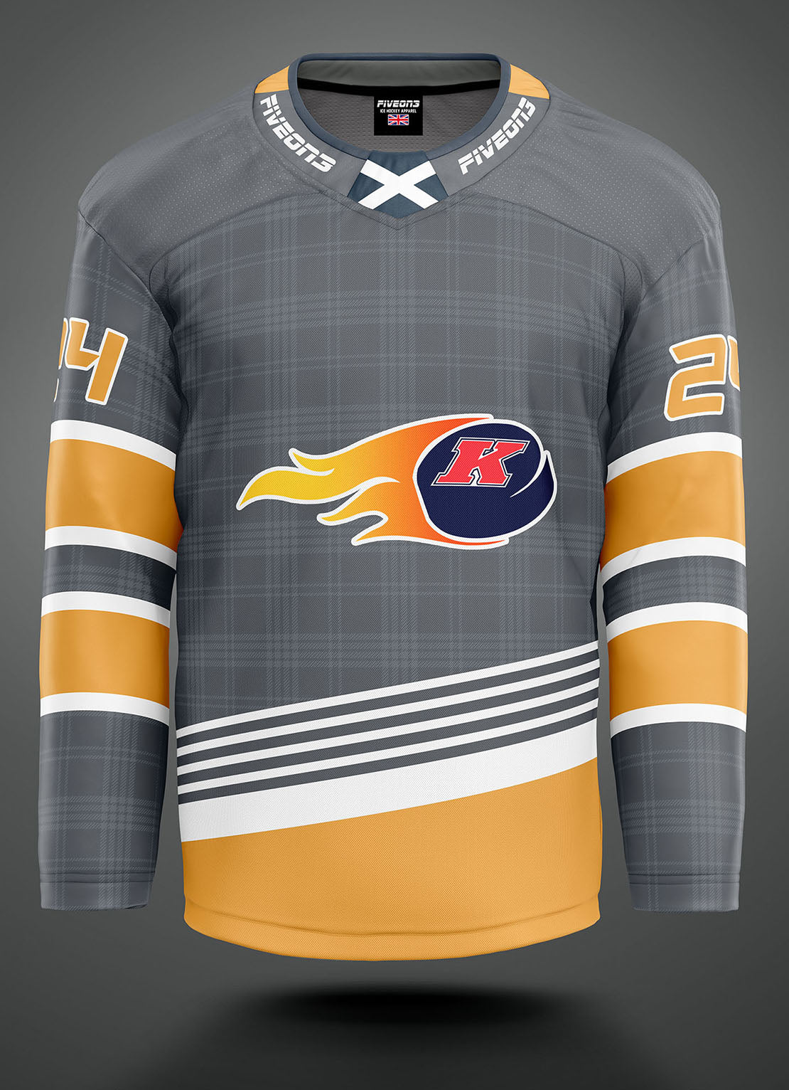 Kilmarnock Juniors Grey Jersey - Adult