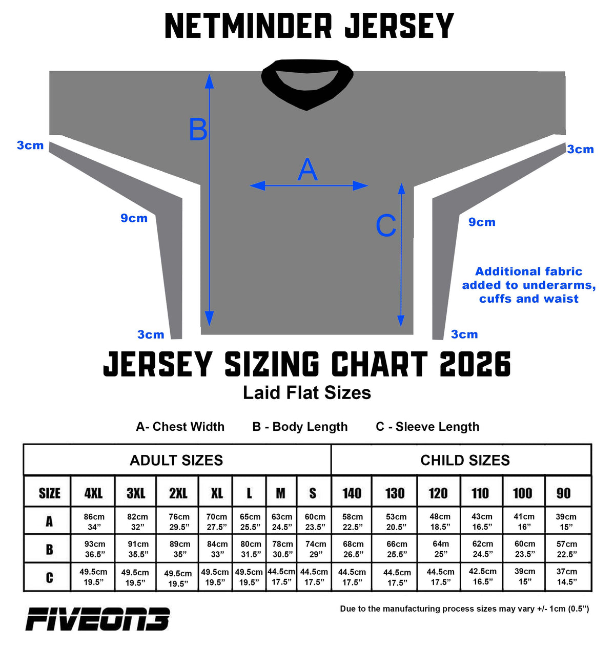 Renfrew Ravens Black Netminder Training Jersey