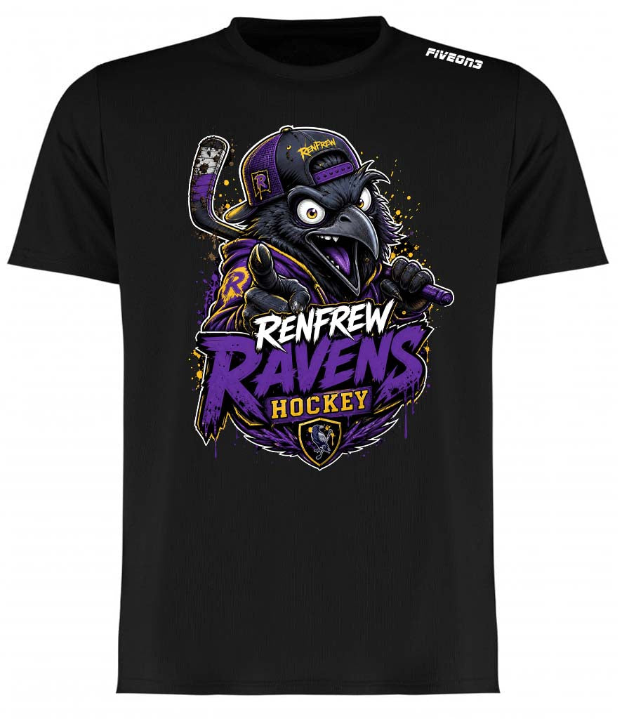 Renfrew Ravens Mascot T-Shirt