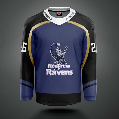 Renfrew Ravens Purple Jersey
